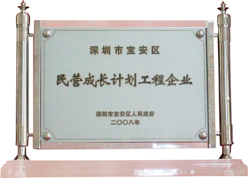 宝安区の民間成長企業プロジェクトに含まれました